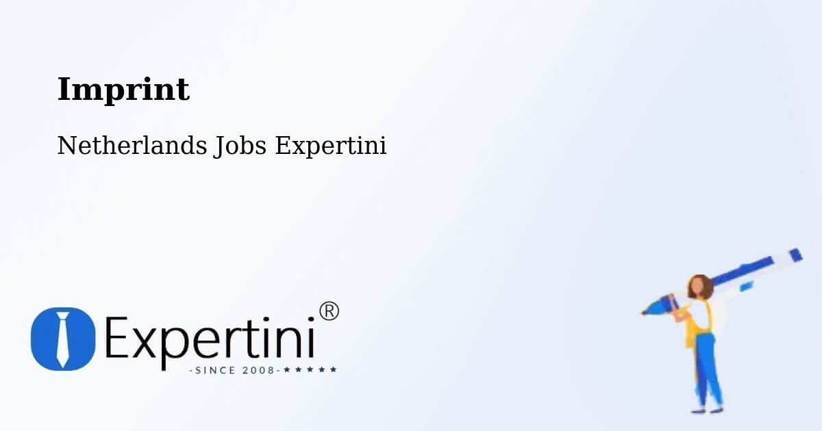 Imprint – Barendrecht - Netherlands Jobs Expertini
